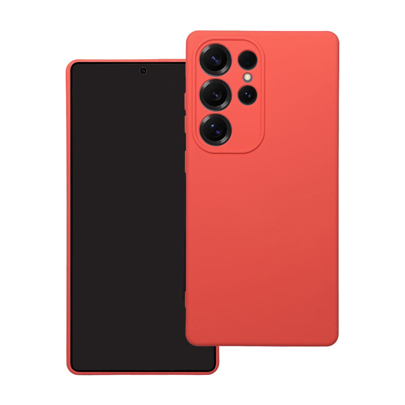 Silikónový kryt - Samsung Galaxy S25 Ultra - Oranžová