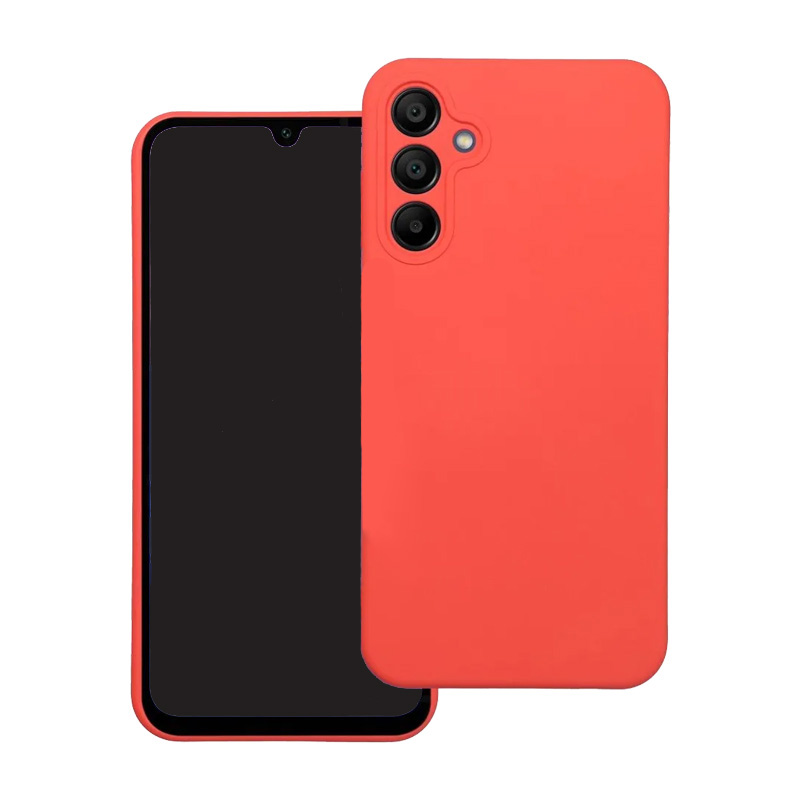 Silikónový kryt - Samsung Galaxy S25 - Oranžová