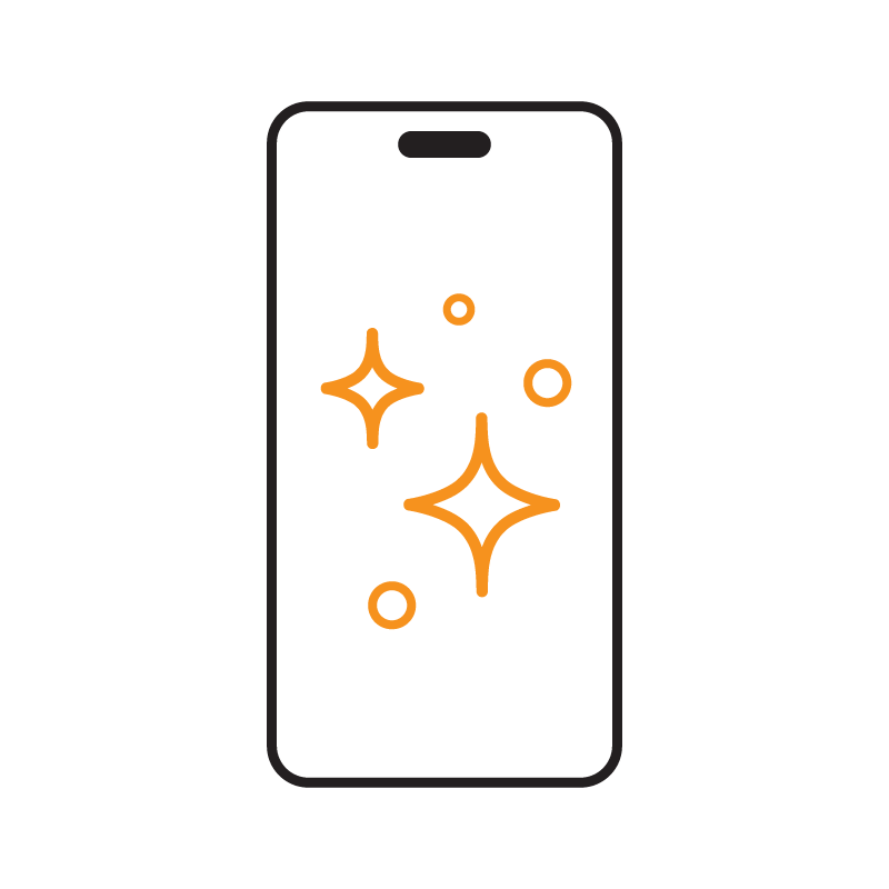 Apple iPhone 14 - Leštenie displeja