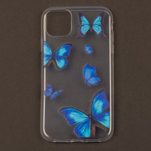 IPHONE 11 Pro Max - gumený obal - Butterfly