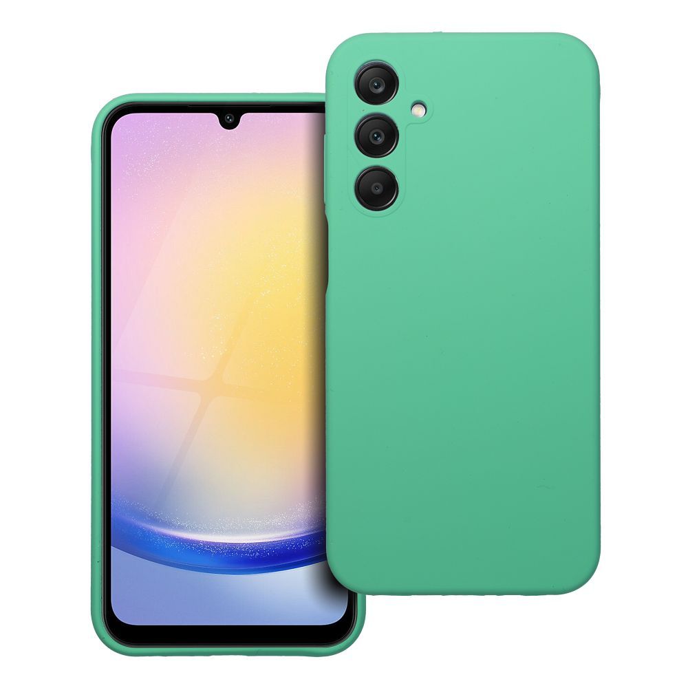 Silikónový kryt - Samsung Galaxy A55 - Zelená