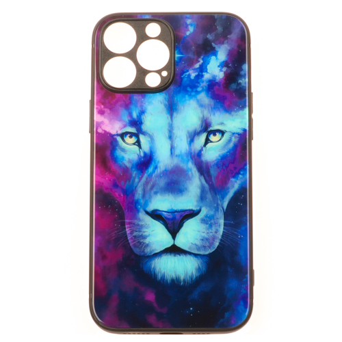 IPHONE 13 Pro - Sklenený obal - Lev