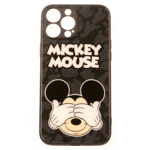IPHONE 13 Pro Max - Sklenený obal - Mickey