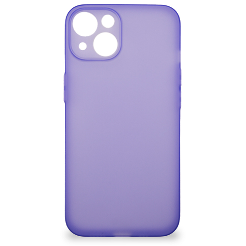 Ultra Slim - Matný pogumovaný obal - IPHONE 14 Plus - fialová