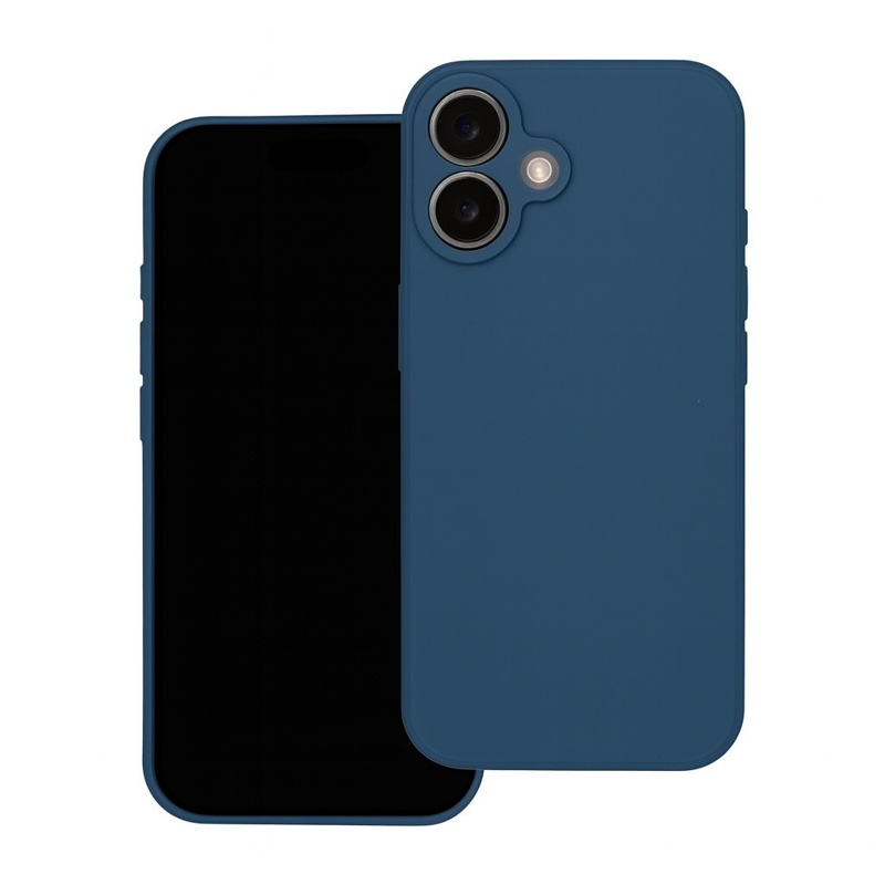 IPHONE 17 - gumený obal - modrá
