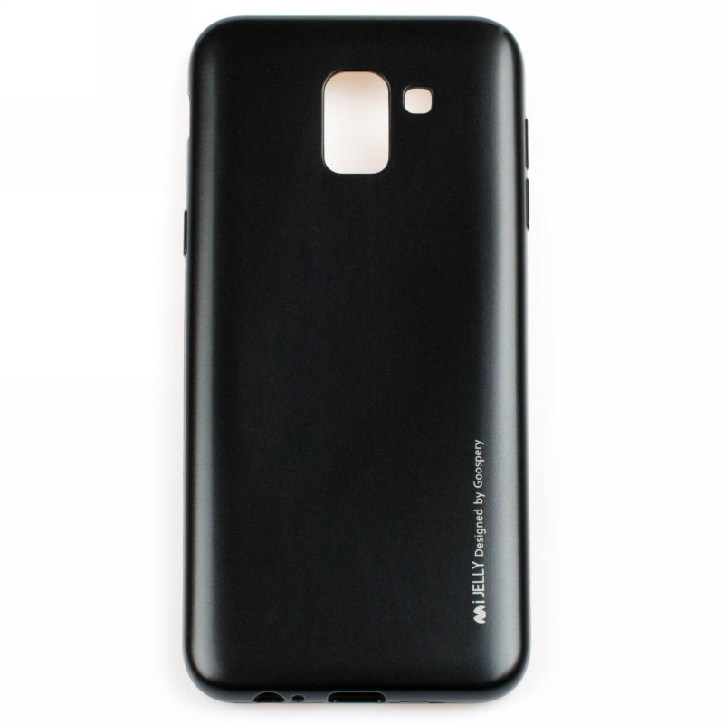 Mercury - Jelly Case - Samsung Galaxy J6 - metalická čierna