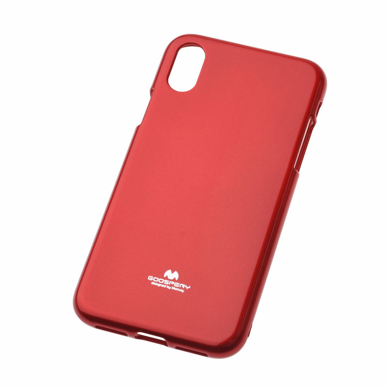 Mercury - Jelly Case - IPHONE X - červená