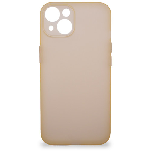Ultra Slim - Matný pogumovaný obal - IPHONE 14 Plus - telová