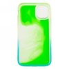 apple-iphone-11-pro-max-svietiaci-neonovy-obal-s-pieskom-zelena-2