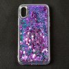 apple-iphonex- plastovy-obal -tekute-trblietky-fialova-1