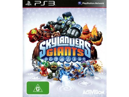 ps3 skylanders giants len hra bez obalu