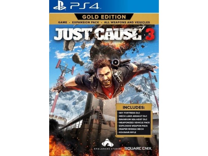 ps4 just cause 3 gold edition nova