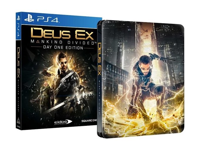 Deus Ex Mankind Divided (Steelbook Edition)