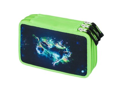 BAAGL Školní penál třípatrový Fotbal Hráč