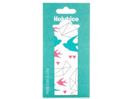 Magnetická záložka Holubice