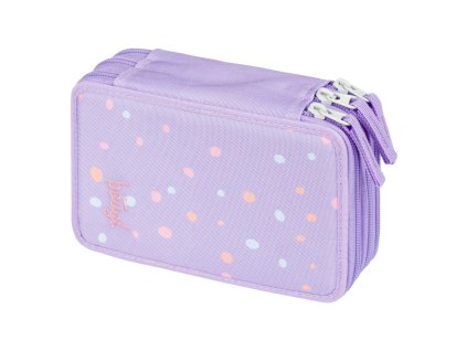 BAAGL Školní penál třípatrový Mazlíčci