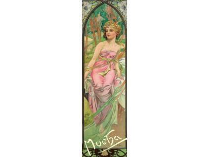 Záložka Alfons Mucha – Probuzení rána