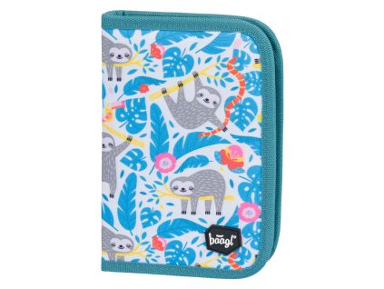 BAAGL Školní penál jednopatrový Lenochod