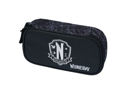 BAAGL Školní penál etue Wednesday Nevermore