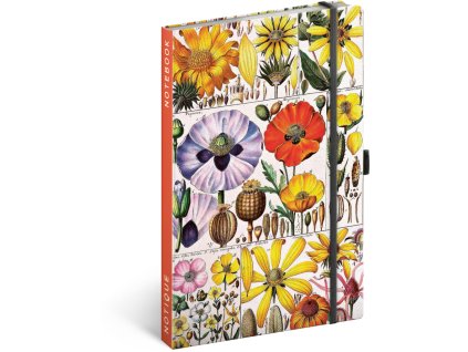 NOTIQUE Notes Herbář Kateřiny Winterové, tečkovaný, 13 x 21 cm