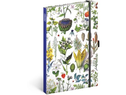 NOTIQUE Notes Bylinky Kateřiny Winterové, tečkovaný, 13 x 21 cm