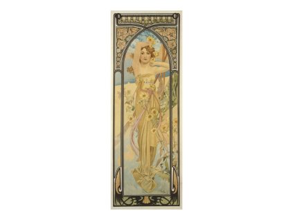 Pohled Alfons Mucha – Brightness, dlouhý