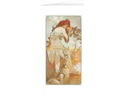 Blahopřání Alfons Mucha – Summer