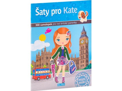 Šaty pro KATE - kniha samolepek