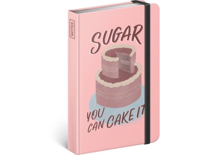 NOTIQUE Notes Sugar – Studio Tabletters, linkovaný, 11 x 16 cm