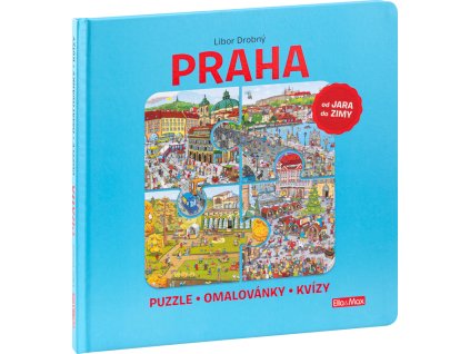 PRAHA – Puzzle, omalovánky, kvízy