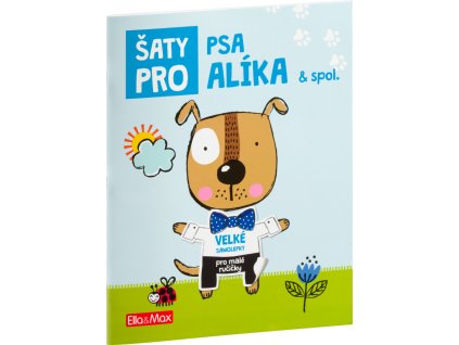 Šaty pro PSA ALÍKA – Kniha samolepek