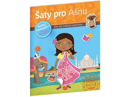 Šaty pro AŠNU – Kniha samolepek