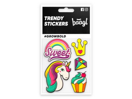 BAAGL Samolepky Duha