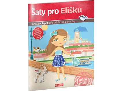 Šaty pro ELIŠKU ─ Kniha samolepek
