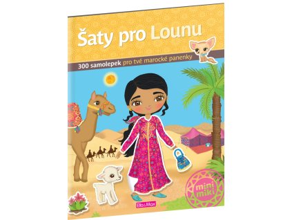 Šaty pro LOUNU – Kniha samolepek