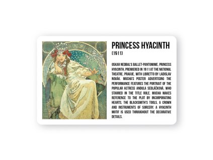 Magnet Alfons Mucha - Princezna