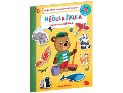 MÉĎULA ŠIKULA: POZNÁVÁME ZVÍŘÁTKA – Samolepková knížka
