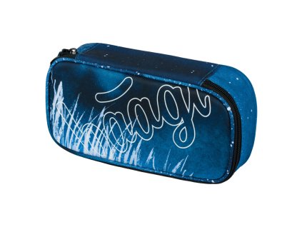 BAAGL Školní penál etue Skate Steel