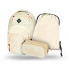 BAAGL 3 SET Coolmate Beige: batoh, penál, sáček