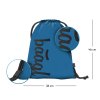 BAAGL 3 SET Coolmate Ocean Blue: batoh, penál, sáček