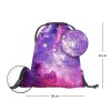 BAAGL 3 SET Skate Galaxy: batoh, penál, sáček