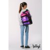 BAAGL 3 SET Skate Galaxy: batoh, penál, sáček
