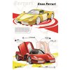 FERRARI, silniční vozy – Kniha samolepek
