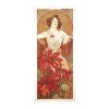 Pohled Alfons Mucha – Ruby, krátký