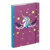 BAAGL Desky na školní sešity A4 Unicorn
