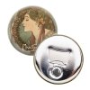 Kovový otvírák Alfons Mucha - Laurel, ø 5,8 cm