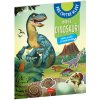 MISE DINOSAUŘI – Pátrej a lušti se samolepkami
