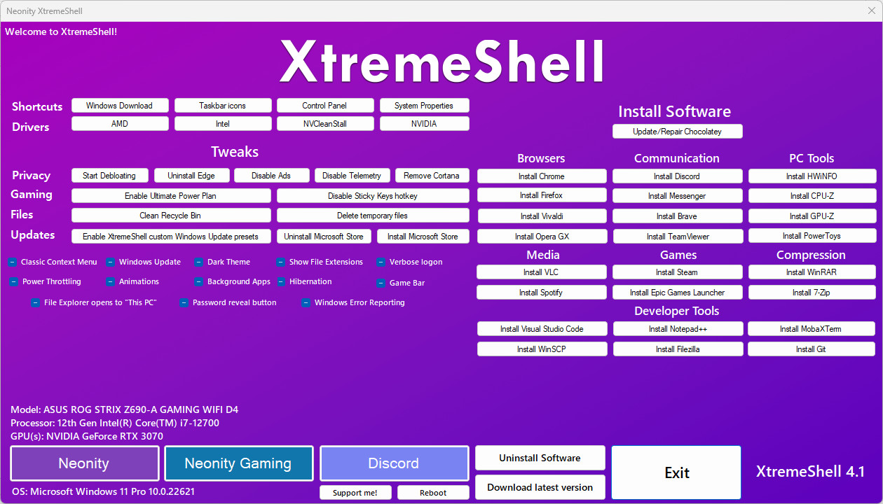 xtremeShell – A magyar fejlesztésű Windows mindenes, amire minden gépen szükséged van