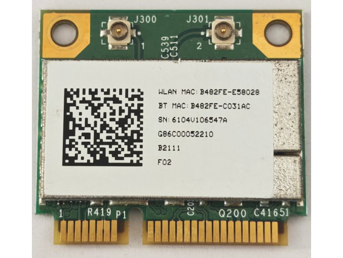 Toshiba Satellite R630-138 Wireless Wifi Bluetooth Card BCM94313HMGB