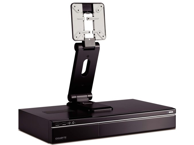 Gigabyte ITX 1U gépház VESA tartóval